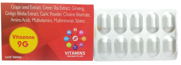 VITAZANE 9G TAB 1*10 TAB -